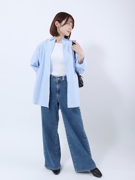 「SOMETHING（サムシング）のアイテム」を使った、Salong hameu【Official】さん（レディース・157cm）の春コーディネート