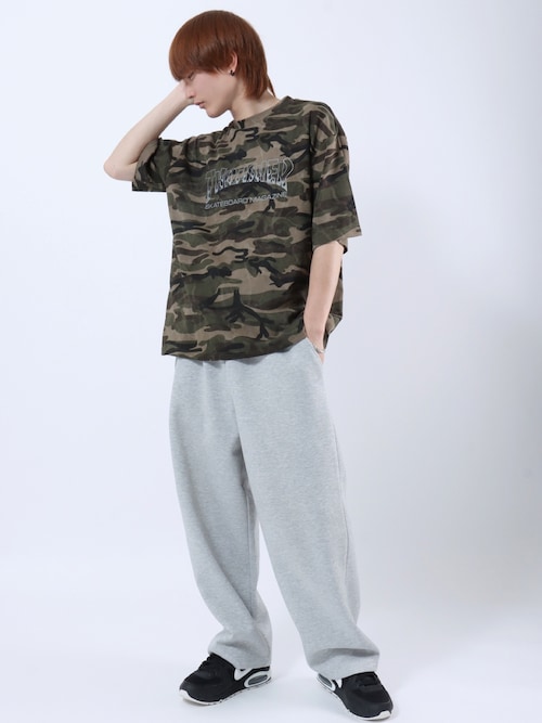 セール】THRASHER（スラッシャー）総柄Tシャツ 半袖 メンズ レディース