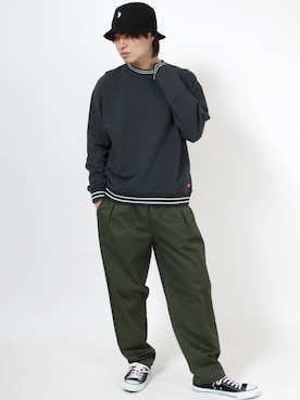 「ワーク」｜「アイテム（その他）」を使った、Salong hameu【Official】さん（メンズ・175cm）の冬コーディネート