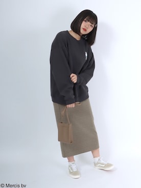 「Miffy（ ミッフィー）のアイテム」を使った、Salong hameu【Official】さん（レディース・164cm）の冬コーディネート