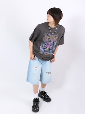 「disney」｜Salong hameu【Official】さん（レディース・165cm）の夏コーディネート