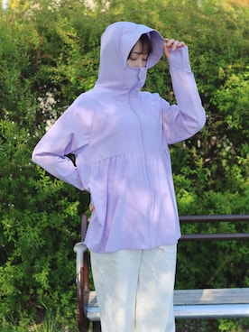 「アウトドア」｜Salong hameu【Official】さん（レディース・157cm）の春コーディネート