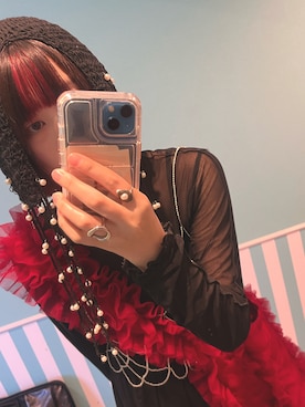 「アイテム（その他トップス）」を使った、ジュリ𓈒𓂂𓏸さん（レディース・164cm）の秋コーディネート