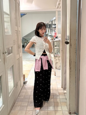 谷中　美咲さん（レディース・157cm）の春コーディネート