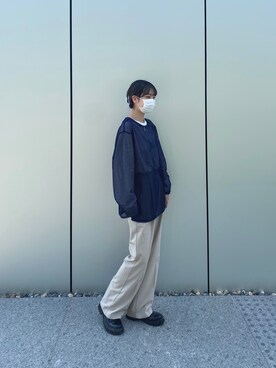 「AUGUST（オーガスト）のアイテム」を使った、遥花さん（レディース・160cm）の春コーディネート