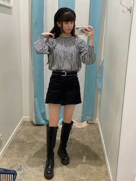 𝓎さん（レディース・156cm）の秋コーディネート