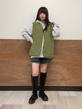 𝓎さん(レディース・156cm)の冬コーディネート