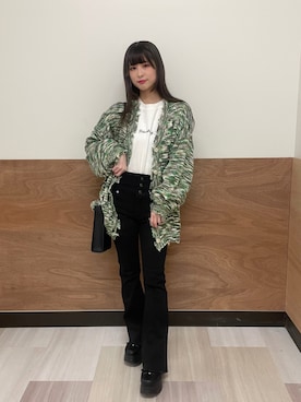 𝓎さん（レディース・156cm）の冬コーディネート