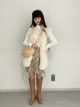 𝓎さん（レディース・156cm）の秋コーディネート