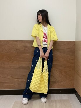 𝓎さん（レディース・156cm）の春コーディネート