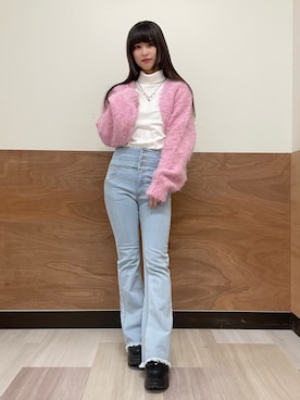 𝓎さん（レディース・156cm）の冬コーディネート