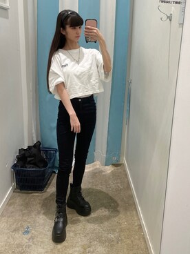 𝓎さん(レディース・156cm)の夏コーディネート