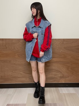 𝓎さん(レディース・156cm)の冬コーディネート