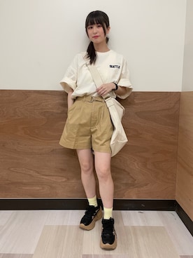 𝓎さん（レディース・156cm）の夏コーディネート