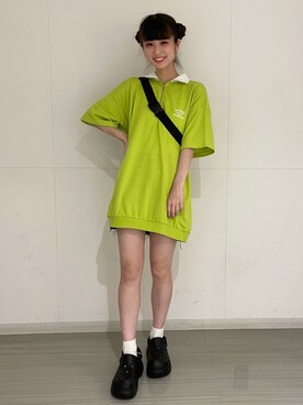 𝓎さん（レディース・156cm）の夏コーディネート