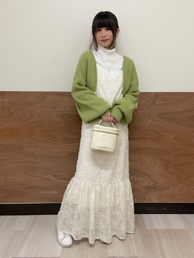 𝓎さん（レディース・156cm）の冬コーディネート