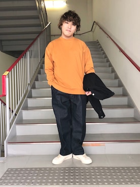 さとすけさん(メンズ・164cm)の春コーディネート