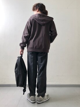 「PENDLETON（ペンドルトン）のアイテム（パンツ）」を使った、さとすけさん（メンズ・163cm）の秋コーディネート