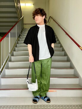 さとすけさん（メンズ・164cm）の春コーディネート