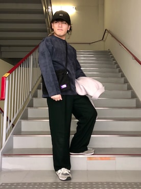 さとすけさん（メンズ・163cm）の冬コーディネート