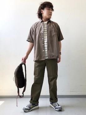 さとすけさん（メンズ・163cm）の夏コーディネート