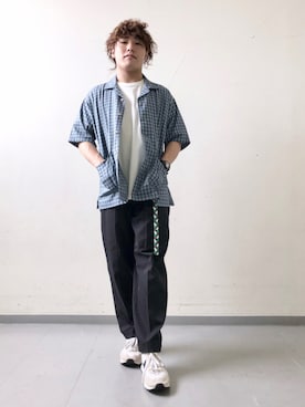 さとすけさん(メンズ・163cm)の夏コーディネート