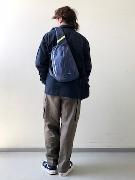「VANS（バンズ）のアイテム（その他）」を使った、さとすけさん（メンズ・163cm）の夏コーディネート