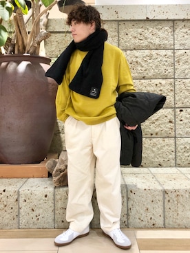 「PATRICK（パトリック）のアイテム（その他）」を使った、さとすけさん（メンズ・163cm）の秋コーディネート