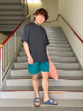 「URBAN RESEARCH（アーバンリサーチ）のアイテム（アクセサリー）」を使った、さとすけさん（メンズ・164cm）の夏コーディネート