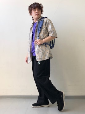 さとすけさん（メンズ・163cm）の夏コーディネート