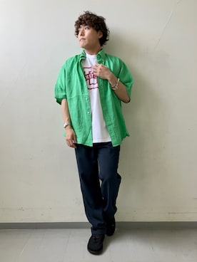 「URBAN RESEARCH（アーバンリサーチ）のアイテム（アクセサリー）」を使った、さとすけさん（メンズ・164cm）の夏コーディネート