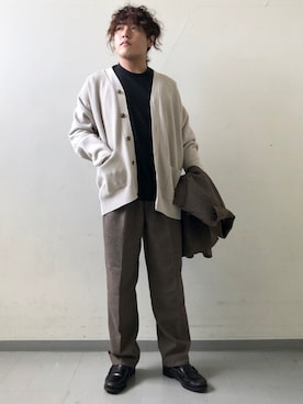 「PENDLETON（ペンドルトン）のアイテム（その他アウター）」を使った、さとすけさん（メンズ・163cm）の秋コーディネート