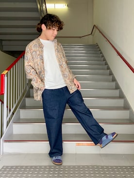 「URBAN RESEARCH（アーバンリサーチ）のアイテム（レッグウェア）」を使った、さとすけさん（メンズ・164cm）の春コーディネート