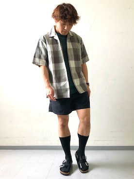 さとすけさん（メンズ・163cm）の夏コーディネート