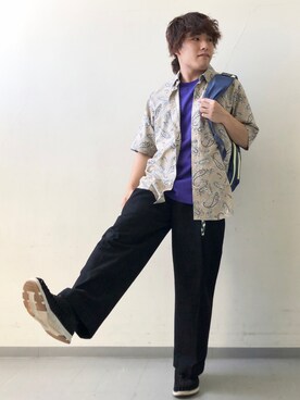 さとすけさん（メンズ・163cm）の夏コーディネート