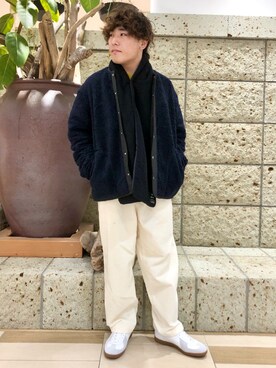 「PATRICK（パトリック）のアイテム（その他）」を使った、さとすけさん（メンズ・163cm）の秋コーディネート