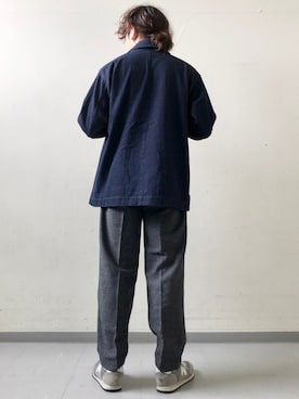 「PENDLETON（ペンドルトン）のアイテム（その他パンツ）」を使った、さとすけさん（メンズ・163cm）の秋コーディネート