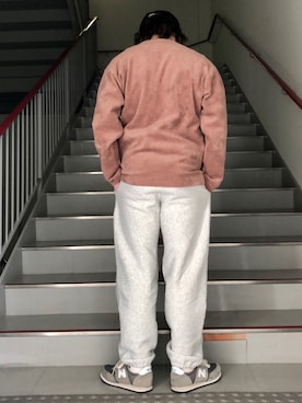 「WOOLRICH（ウールリッチ）のアイテム」を使った、さとすけさん（メンズ・163cm）の冬コーディネート