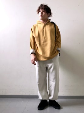「patagonia」｜「アイテム（その他シューズ）」を使った、さとすけさん（メンズ・163cm）の秋コーディネート