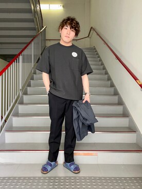 「URBAN RESEARCH（アーバンリサーチ）のアイテム（アクセサリー）」を使った、さとすけさん（メンズ・164cm）の夏コーディネート