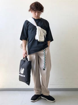 さとすけさん（メンズ・163cm）の夏コーディネート