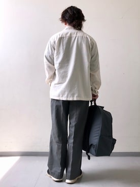 「WILD THINGS（ワイルドシングス）のアイテム（バッグ）」を使った、さとすけさん（メンズ・163cm）の夏コーディネート
