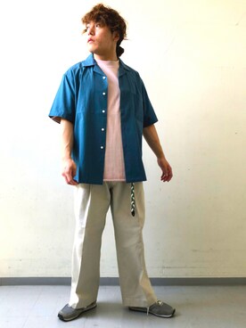 さとすけさん(メンズ・163cm)の夏コーディネート
