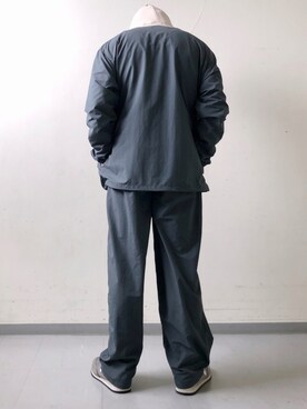 「BURLAP OUTFITTER（バーラップアウトフィッター）のアイテム（ブルゾン）」を使った、さとすけさん（メンズ・163cm）の秋コーディネート