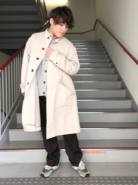 さとすけさん（メンズ・164cm）の冬コーディネート