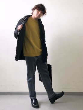 「GEAR3（ギアスリー）のアイテム」を使った、さとすけさん（メンズ・163cm）の秋コーディネート