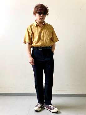 さとすけさん（メンズ・163cm）の夏コーディネート