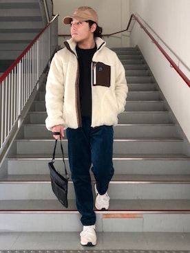 さとすけさん（メンズ・163cm）の冬コーディネート