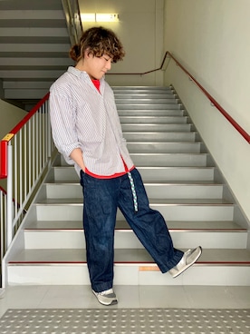 さとすけさん（メンズ・164cm）の春コーディネート