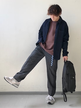 「patagonia」｜「アイテム（デニムジャケット）」を使った、さとすけさん（メンズ・163cm）の秋コーディネート